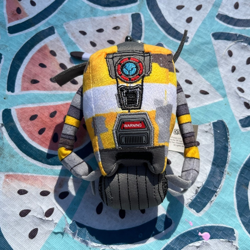 Borderlands Clap Trap Plushie Keychain